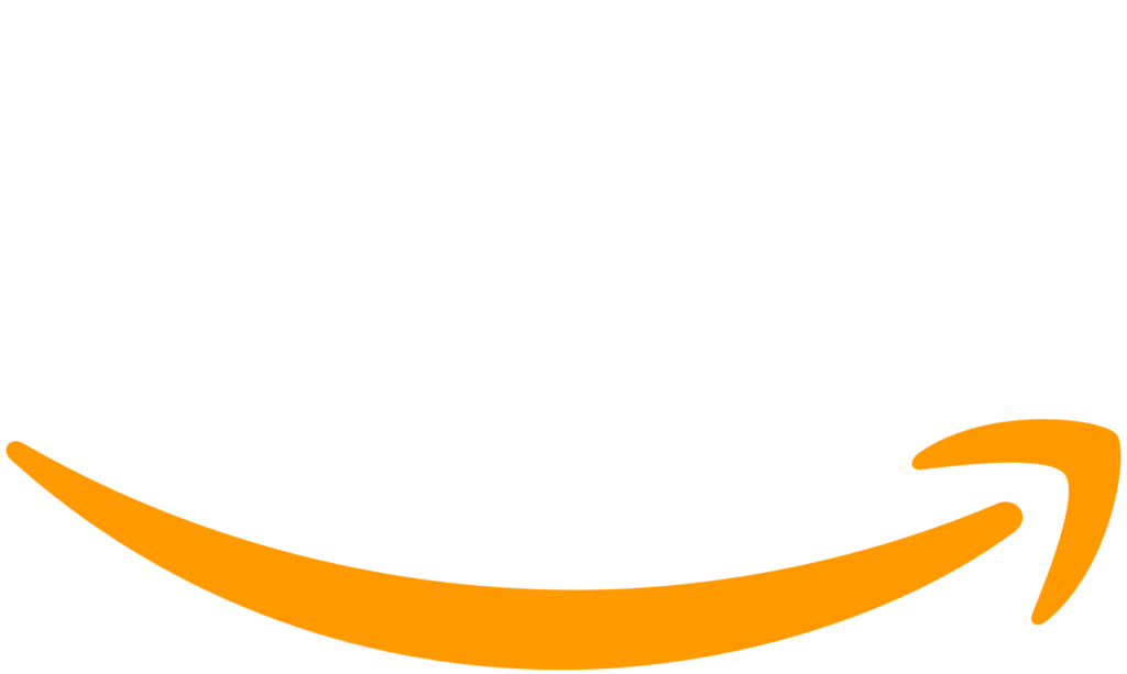 logo aws white